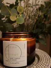 Load image into Gallery viewer, Ocean of Storms - 375g Amber candle - Large 3 wick
